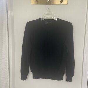 360 Cashmere Women’s Black V-Neck Sweater